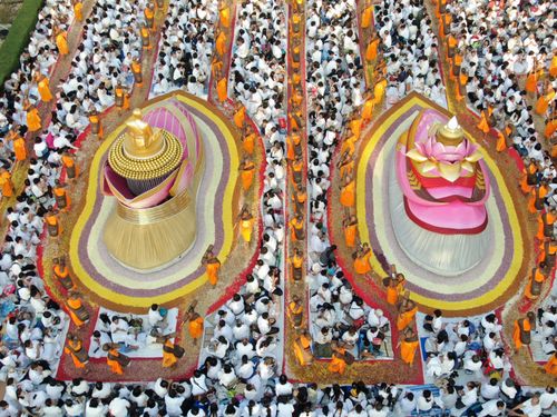 ภาพ No.33942:โครงการธรรมยาตรา เส้นทางพระผู้ปราบมาร ปีที่ 7 ณ วัดโบสถ์บน