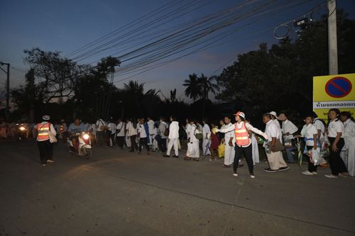 ภาพ No.34039:โครงการธรรมยาตรา เส้นทางพระผู้ปราบมาร ปีที่ 7 ณ วัดโบสถ์บน