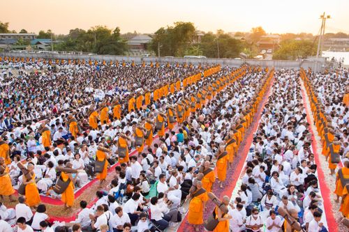 ภาพ No.34245:โครงการธรรมยาตรา เส้นทางพระผู้ปราบมาร ปีที่ 7 ณ อนุสรณ์สถานบางปลา