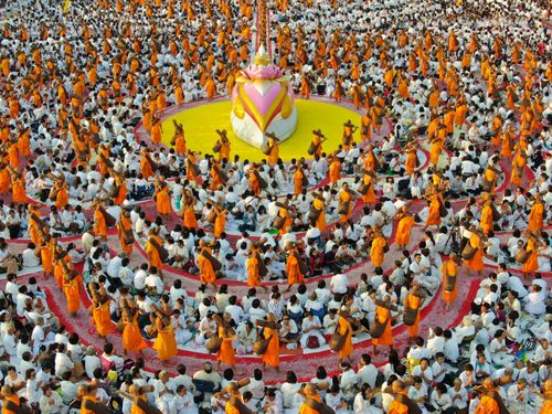 ภาพ No.34227:โครงการธรรมยาตรา เส้นทางพระผู้ปราบมาร ปีที่ 7 ณ อนุสรณ์สถานบางปลา