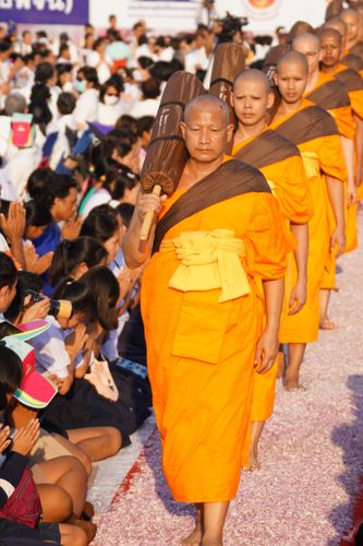 ภาพ No.34348:โครงการธรรมยาตรา เส้นทางพระผู้ปราบมาร ปีที่ 7 ณ อนุสรณ์สถานบางปลา