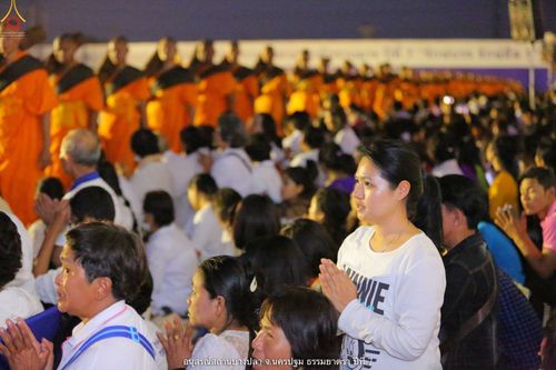 ภาพ No.34268:โครงการธรรมยาตรา เส้นทางพระผู้ปราบมาร ปีที่ 7 ณ อนุสรณ์สถานบางปลา