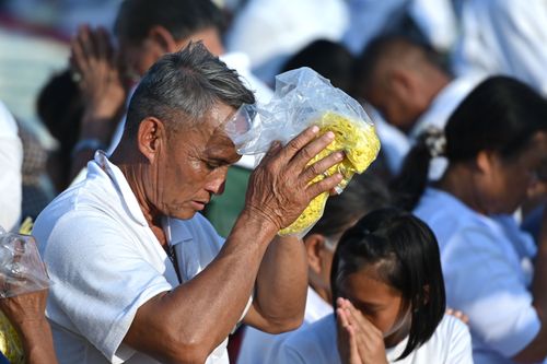 ภาพ No.34335:โครงการธรรมยาตรา เส้นทางพระผู้ปราบมาร ปีที่ 7 ณ อนุสรณ์สถานบางปลา