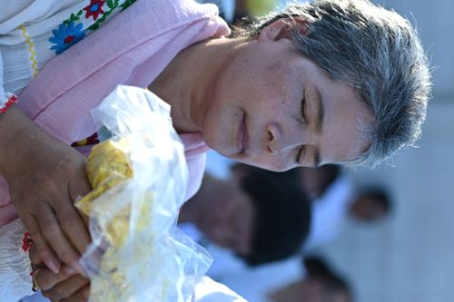 ภาพ No.34331:โครงการธรรมยาตรา เส้นทางพระผู้ปราบมาร ปีที่ 7 ณ อนุสรณ์สถานบางปลา