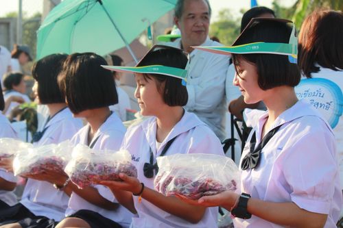 ภาพ No.34217:โครงการธรรมยาตรา เส้นทางพระผู้ปราบมาร ปีที่ 7 ณ อนุสรณ์สถานบางปลา
