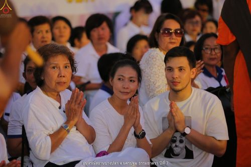 ภาพ No.34270:โครงการธรรมยาตรา เส้นทางพระผู้ปราบมาร ปีที่ 7 ณ อนุสรณ์สถานบางปลา