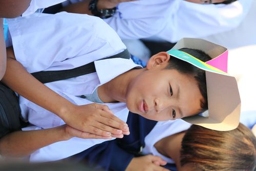 ภาพ No.34366:โครงการธรรมยาตรา เส้นทางพระผู้ปราบมาร ปีที่ 7 ณ อนุสรณ์สถานบางปลา