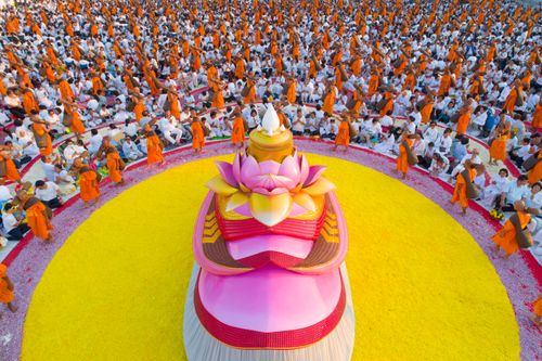 ภาพ No.34155:โครงการธรรมยาตรา เส้นทางพระผู้ปราบมาร ปีที่ 7 ณ อนุสรณ์สถานบางปลา