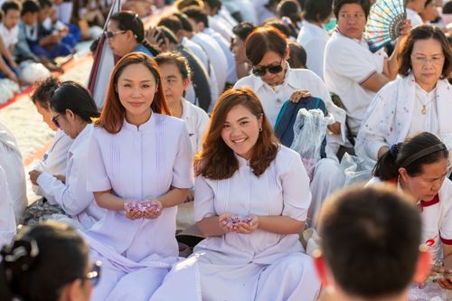 ภาพ No.34189:โครงการธรรมยาตรา เส้นทางพระผู้ปราบมาร ปีที่ 7 ณ อนุสรณ์สถานบางปลา