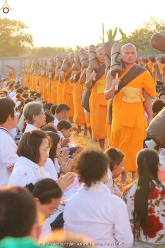 ภาพ No.34133:โครงการธรรมยาตรา เส้นทางพระผู้ปราบมาร ปีที่ 7 ณ อนุสรณ์สถานบางปลา
