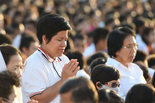ภาพ No.34179:โครงการธรรมยาตรา เส้นทางพระผู้ปราบมาร ปีที่ 7 ณ อนุสรณ์สถานบางปลา