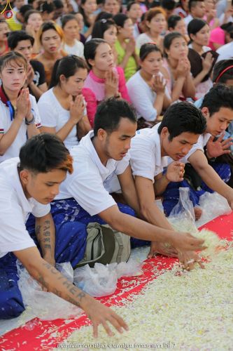 ภาพ No.34275:โครงการธรรมยาตรา เส้นทางพระผู้ปราบมาร ปีที่ 7 ณ อนุสรณ์สถานบางปลา