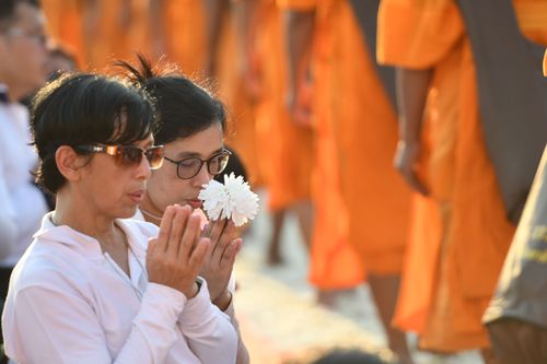 ภาพ No.34181:โครงการธรรมยาตรา เส้นทางพระผู้ปราบมาร ปีที่ 7 ณ อนุสรณ์สถานบางปลา