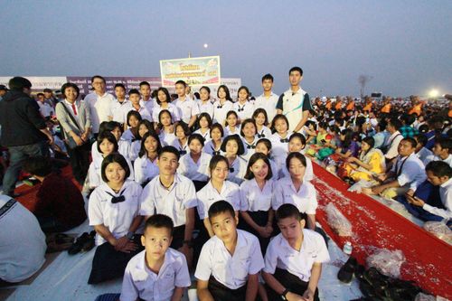 ภาพ No.34222:โครงการธรรมยาตรา เส้นทางพระผู้ปราบมาร ปีที่ 7 ณ อนุสรณ์สถานบางปลา