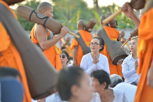 ภาพ No.34305:โครงการธรรมยาตรา เส้นทางพระผู้ปราบมาร ปีที่ 7 ณ อนุสรณ์สถานบางปลา