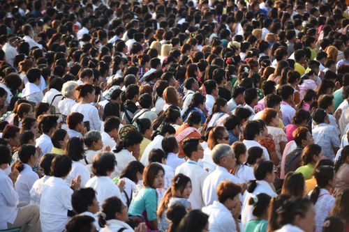 ภาพ No.34147:โครงการธรรมยาตรา เส้นทางพระผู้ปราบมาร ปีที่ 7 ณ อนุสรณ์สถานบางปลา