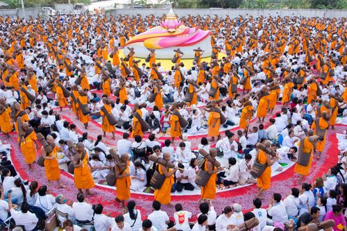 ภาพ No.34244:โครงการธรรมยาตรา เส้นทางพระผู้ปราบมาร ปีที่ 7 ณ อนุสรณ์สถานบางปลา