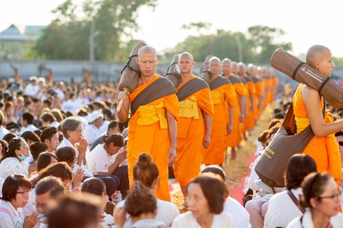 ภาพ No.34190:โครงการธรรมยาตรา เส้นทางพระผู้ปราบมาร ปีที่ 7 ณ อนุสรณ์สถานบางปลา