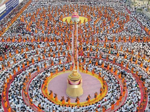 ภาพ No.34240:โครงการธรรมยาตรา เส้นทางพระผู้ปราบมาร ปีที่ 7 ณ อนุสรณ์สถานบางปลา