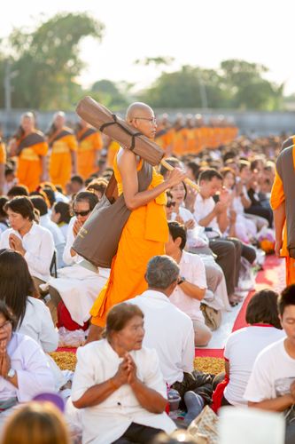 ภาพ No.34188:โครงการธรรมยาตรา เส้นทางพระผู้ปราบมาร ปีที่ 7 ณ อนุสรณ์สถานบางปลา