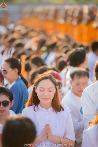 ภาพ No.34283:โครงการธรรมยาตรา เส้นทางพระผู้ปราบมาร ปีที่ 7 ณ อนุสรณ์สถานบางปลา