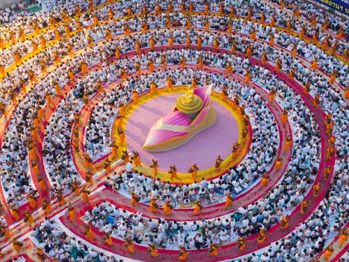 ภาพ No.34239:โครงการธรรมยาตรา เส้นทางพระผู้ปราบมาร ปีที่ 7 ณ อนุสรณ์สถานบางปลา