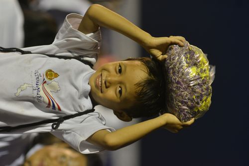 ภาพ No.34308:โครงการธรรมยาตรา เส้นทางพระผู้ปราบมาร ปีที่ 7 ณ อนุสรณ์สถานบางปลา