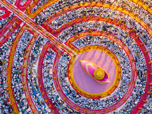 ภาพ No.34241:โครงการธรรมยาตรา เส้นทางพระผู้ปราบมาร ปีที่ 7 ณ อนุสรณ์สถานบางปลา