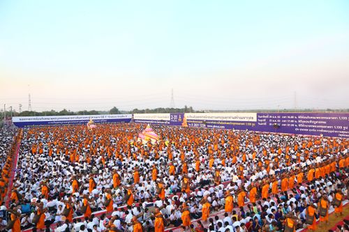 ภาพ No.34314:โครงการธรรมยาตรา เส้นทางพระผู้ปราบมาร ปีที่ 7 ณ อนุสรณ์สถานบางปลา