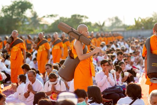 ภาพ No.34192:โครงการธรรมยาตรา เส้นทางพระผู้ปราบมาร ปีที่ 7 ณ อนุสรณ์สถานบางปลา