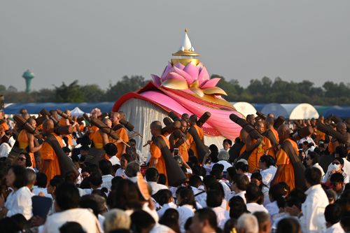ภาพ No.34336:โครงการธรรมยาตรา เส้นทางพระผู้ปราบมาร ปีที่ 7 ณ อนุสรณ์สถานบางปลา