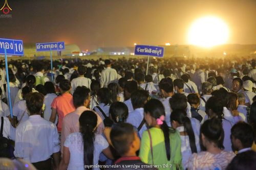 ภาพ No.34291:โครงการธรรมยาตรา เส้นทางพระผู้ปราบมาร ปีที่ 7 ณ อนุสรณ์สถานบางปลา