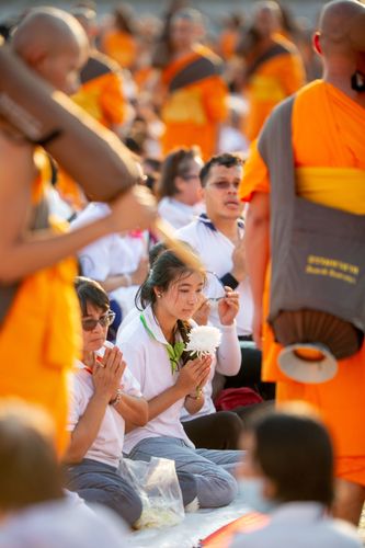 ภาพ No.34193:โครงการธรรมยาตรา เส้นทางพระผู้ปราบมาร ปีที่ 7 ณ อนุสรณ์สถานบางปลา