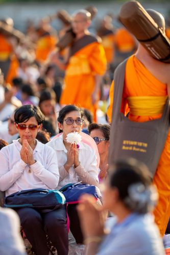 ภาพ No.34198:โครงการธรรมยาตรา เส้นทางพระผู้ปราบมาร ปีที่ 7 ณ อนุสรณ์สถานบางปลา