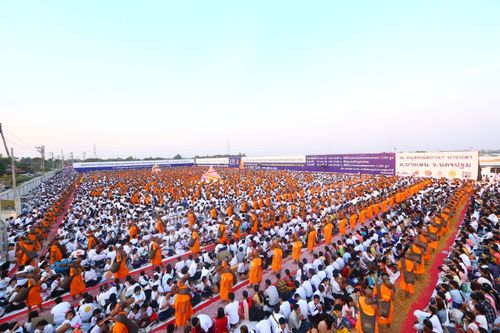 ภาพ No.34315:โครงการธรรมยาตรา เส้นทางพระผู้ปราบมาร ปีที่ 7 ณ อนุสรณ์สถานบางปลา