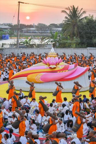 ภาพ No.34262:โครงการธรรมยาตรา เส้นทางพระผู้ปราบมาร ปีที่ 7 ณ อนุสรณ์สถานบางปลา