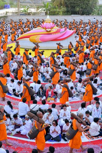 ภาพ No.34260:โครงการธรรมยาตรา เส้นทางพระผู้ปราบมาร ปีที่ 7 ณ อนุสรณ์สถานบางปลา