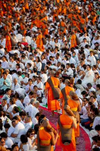 ภาพ No.34196:โครงการธรรมยาตรา เส้นทางพระผู้ปราบมาร ปีที่ 7 ณ อนุสรณ์สถานบางปลา