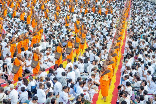 ภาพ No.34206:โครงการธรรมยาตรา เส้นทางพระผู้ปราบมาร ปีที่ 7 ณ อนุสรณ์สถานบางปลา