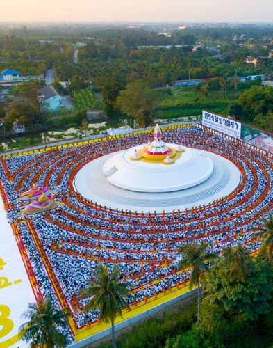 ภาพ No.34377:โครงการธรรมยาตรา เส้นทางพระผู้ปราบมาร ปีที่ 7 ณ อนุสรณ์สถานคลองบางนางแท่น