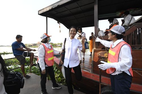 ภาพ No.34562:โครงการธรรมยาตรา เส้นทางพระผู้ปราบมาร ปีที่ 7 ณ อนุสรณ์สถานคลองบางนางแท่น