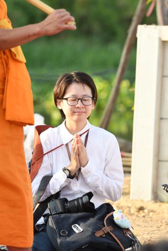 ภาพ No.34395:โครงการธรรมยาตรา เส้นทางพระผู้ปราบมาร ปีที่ 7 ณ อนุสรณ์สถานคลองบางนางแท่น