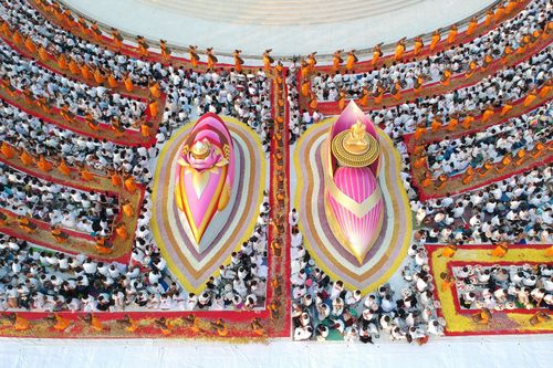 ภาพ No.34557:โครงการธรรมยาตรา เส้นทางพระผู้ปราบมาร ปีที่ 7 ณ อนุสรณ์สถานคลองบางนางแท่น