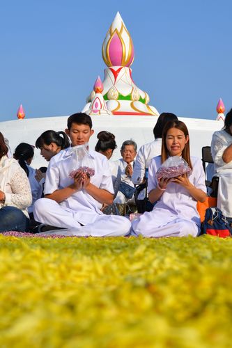 ภาพ No.34448:โครงการธรรมยาตรา เส้นทางพระผู้ปราบมาร ปีที่ 7 ณ อนุสรณ์สถานคลองบางนางแท่น