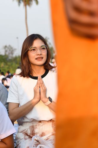 ภาพ No.34567:โครงการธรรมยาตรา เส้นทางพระผู้ปราบมาร ปีที่ 7 ณ อนุสรณ์สถานคลองบางนางแท่น