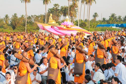 ภาพ No.34526:โครงการธรรมยาตรา เส้นทางพระผู้ปราบมาร ปีที่ 7 ณ อนุสรณ์สถานคลองบางนางแท่น