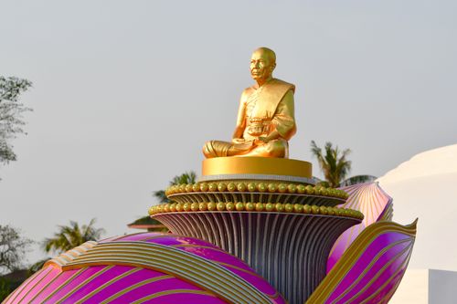 ภาพ No.34392:โครงการธรรมยาตรา เส้นทางพระผู้ปราบมาร ปีที่ 7 ณ อนุสรณ์สถานคลองบางนางแท่น