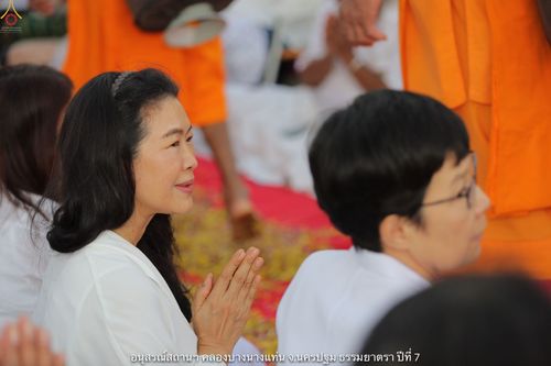 ภาพ No.34511:โครงการธรรมยาตรา เส้นทางพระผู้ปราบมาร ปีที่ 7 ณ อนุสรณ์สถานคลองบางนางแท่น