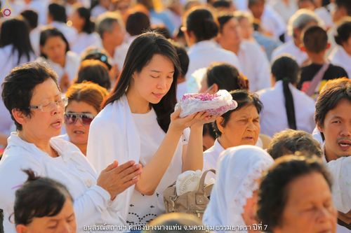ภาพ No.34517:โครงการธรรมยาตรา เส้นทางพระผู้ปราบมาร ปีที่ 7 ณ อนุสรณ์สถานคลองบางนางแท่น