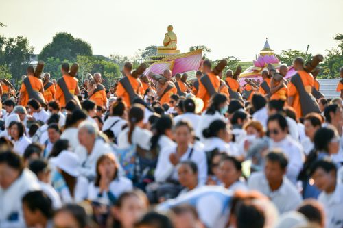 ภาพ No.34453:โครงการธรรมยาตรา เส้นทางพระผู้ปราบมาร ปีที่ 7 ณ อนุสรณ์สถานคลองบางนางแท่น